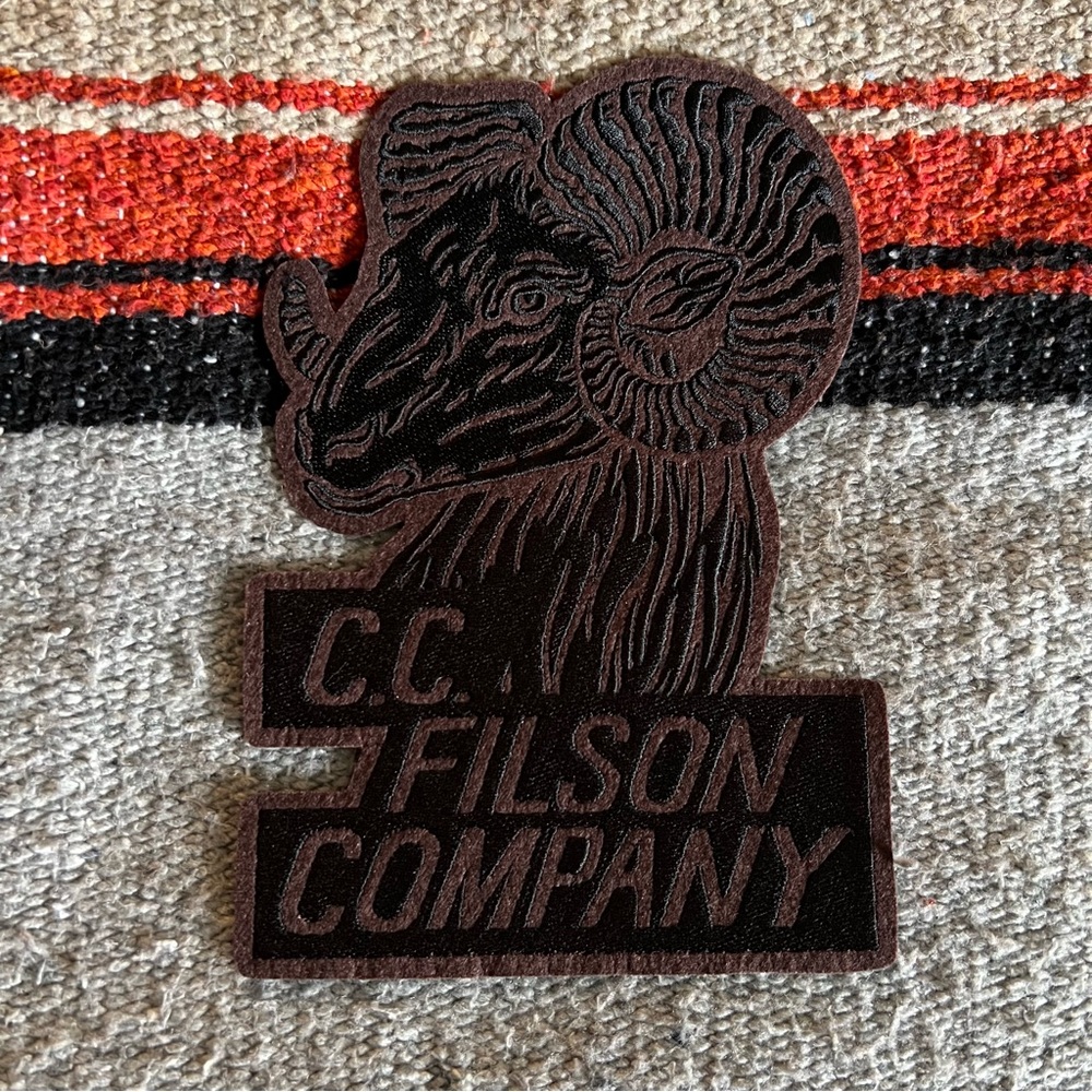 Filson Extra Large Ram Patch - Picture 11 of 11